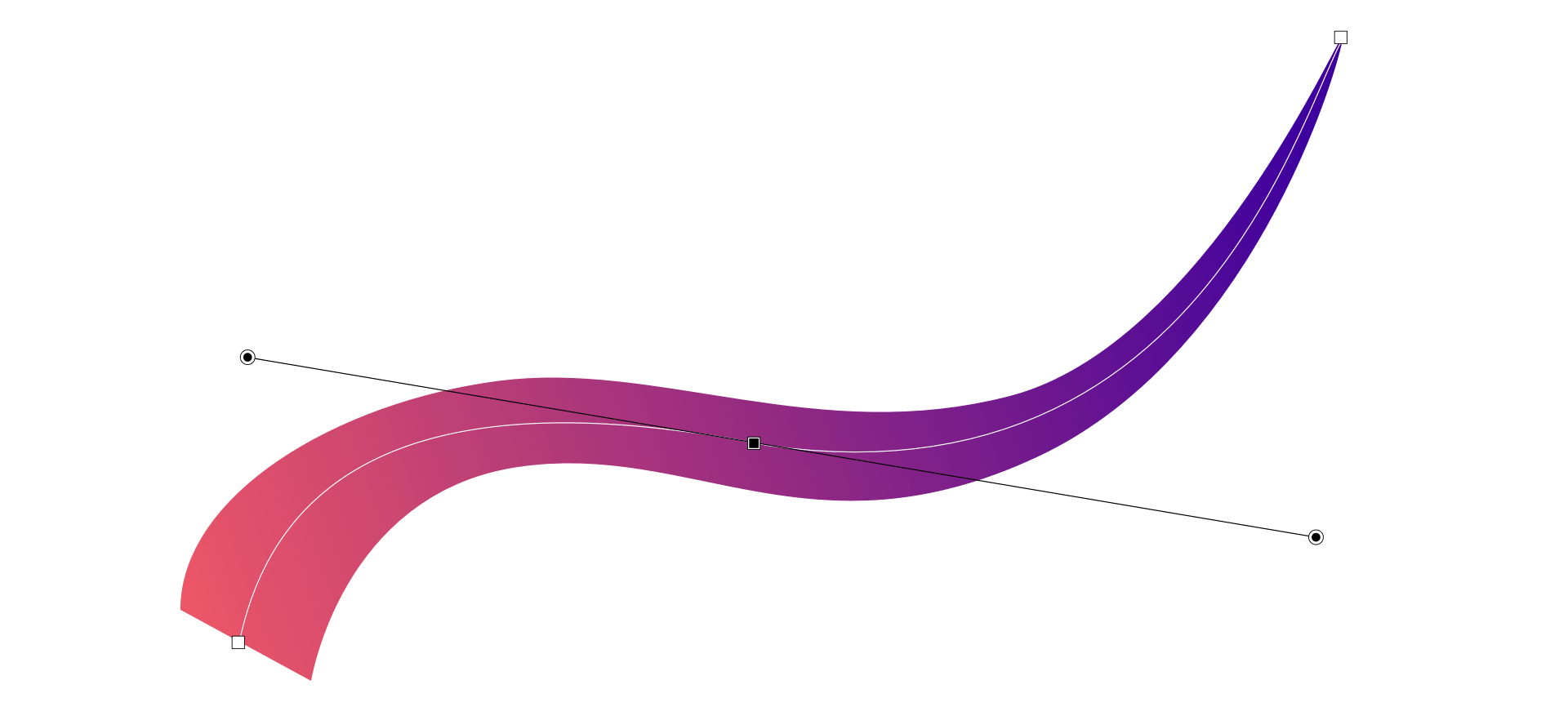 Customised Brushes by Vectornator (Now Linearity Curve)